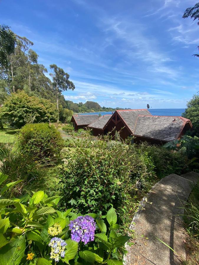 Cabanas Bahia Celeste, Puerto Varas Exterior foto