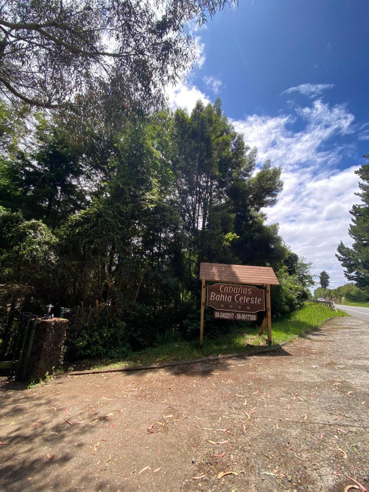 Cabanas Bahia Celeste, Puerto Varas Exterior foto